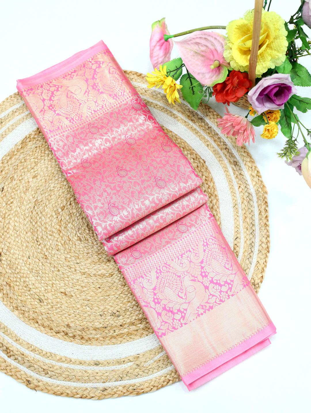 Art Saree - Art Tissue Brocade- Art Tissue Brocade Saree