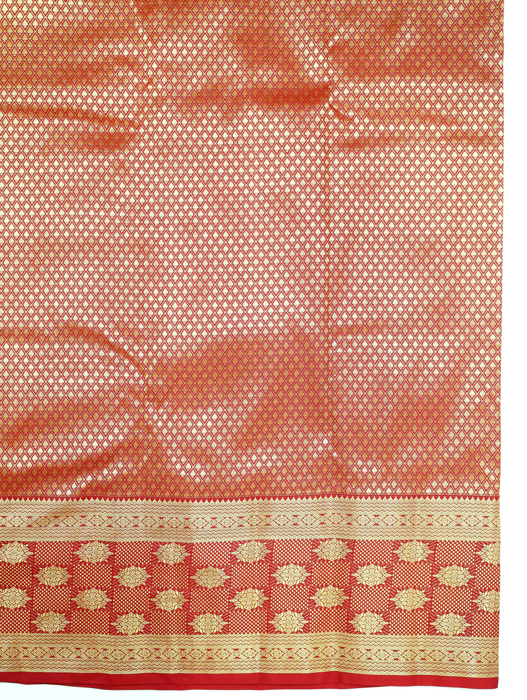 Art saree Isai Red