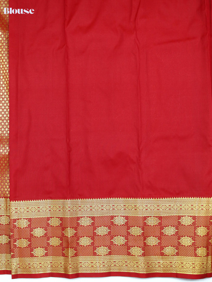 Art saree Isai Red
