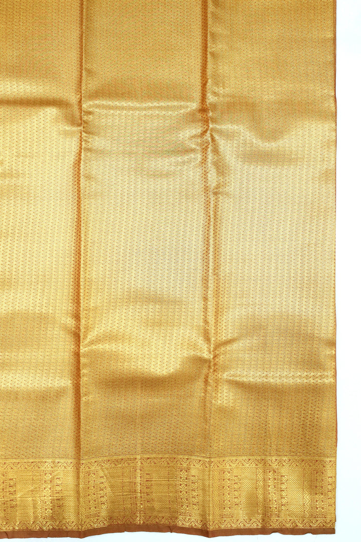 Art Saree Temple Tissue Brocade Saree
