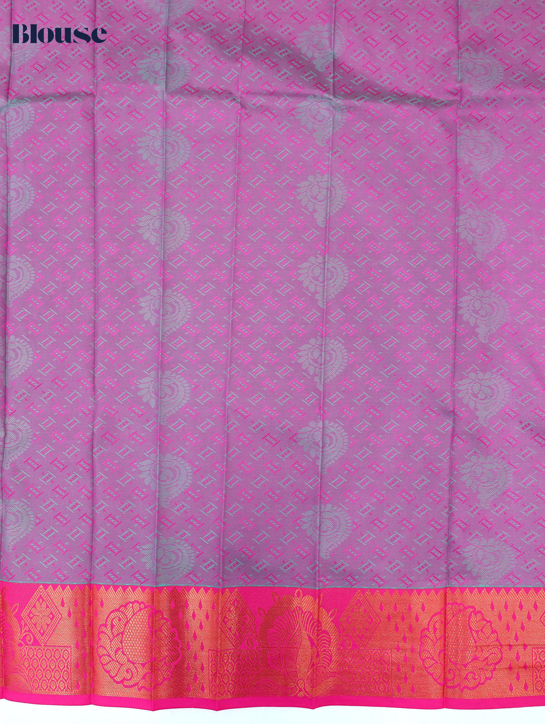 Sagara - turquoise Blue Tana Art Saree