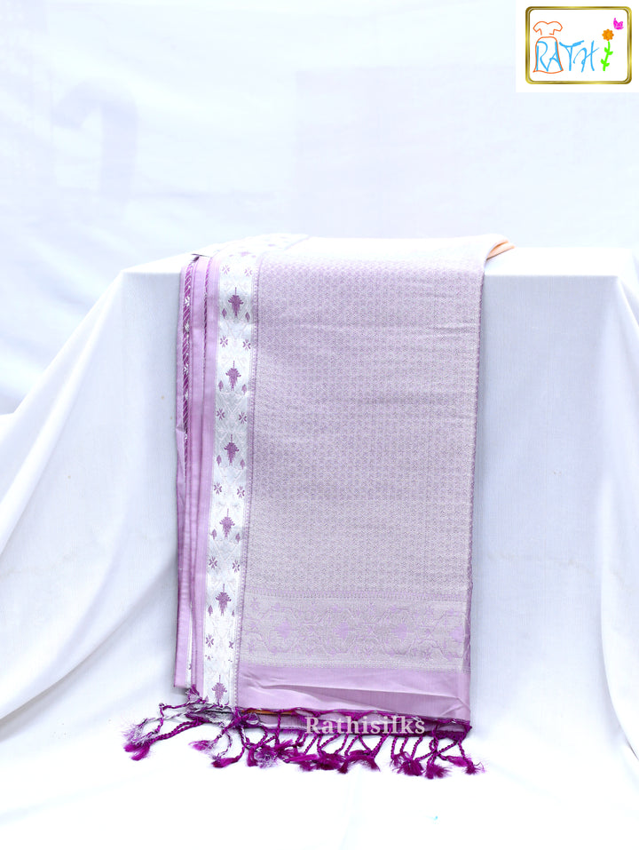 Trendy Peach Art Silk Saree