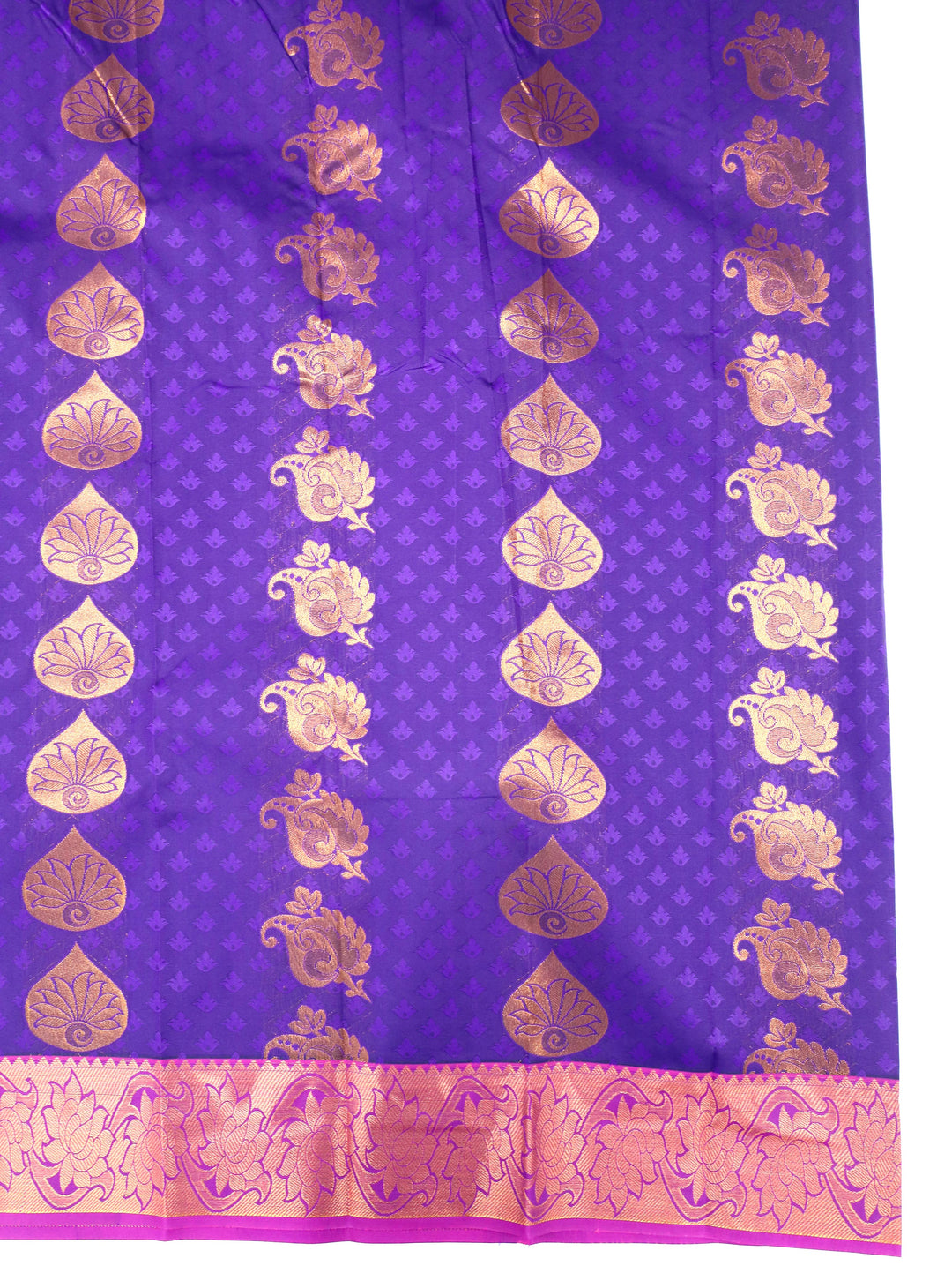 Kalyani- Royal Violet tana Art Saree