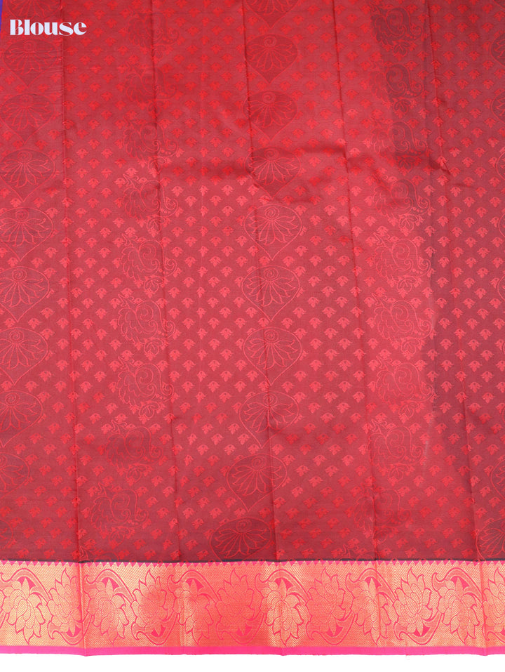Kalyani- Royal Violet tana Art Saree