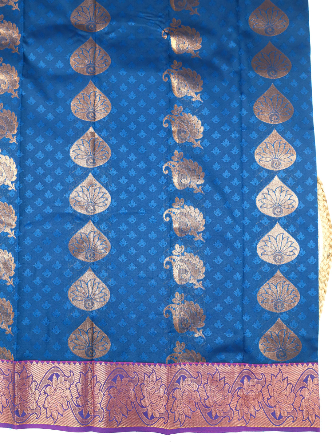 Nilakshi - Yale Blue Tana Art Saree