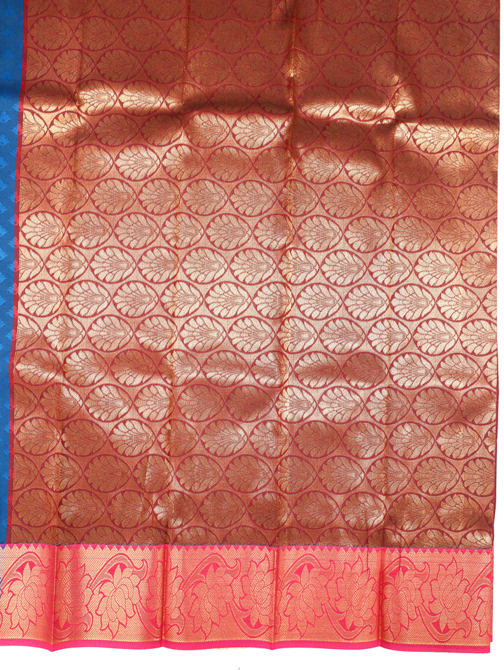 Nilakshi - Yale Blue Tana Art Saree
