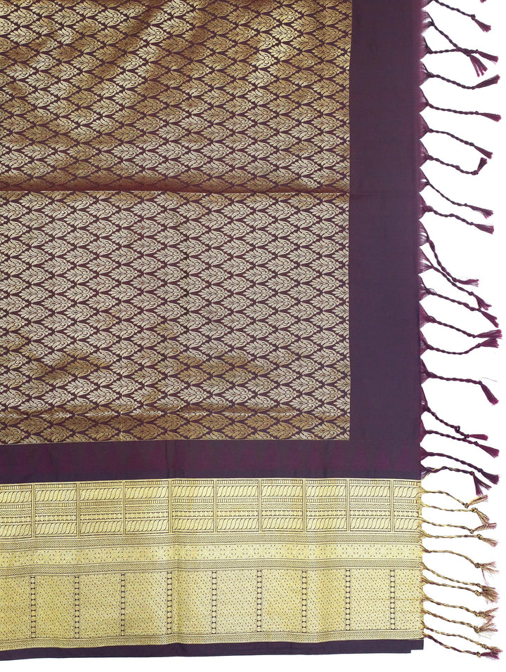 Kairari- Lavender Art Silk Saree
