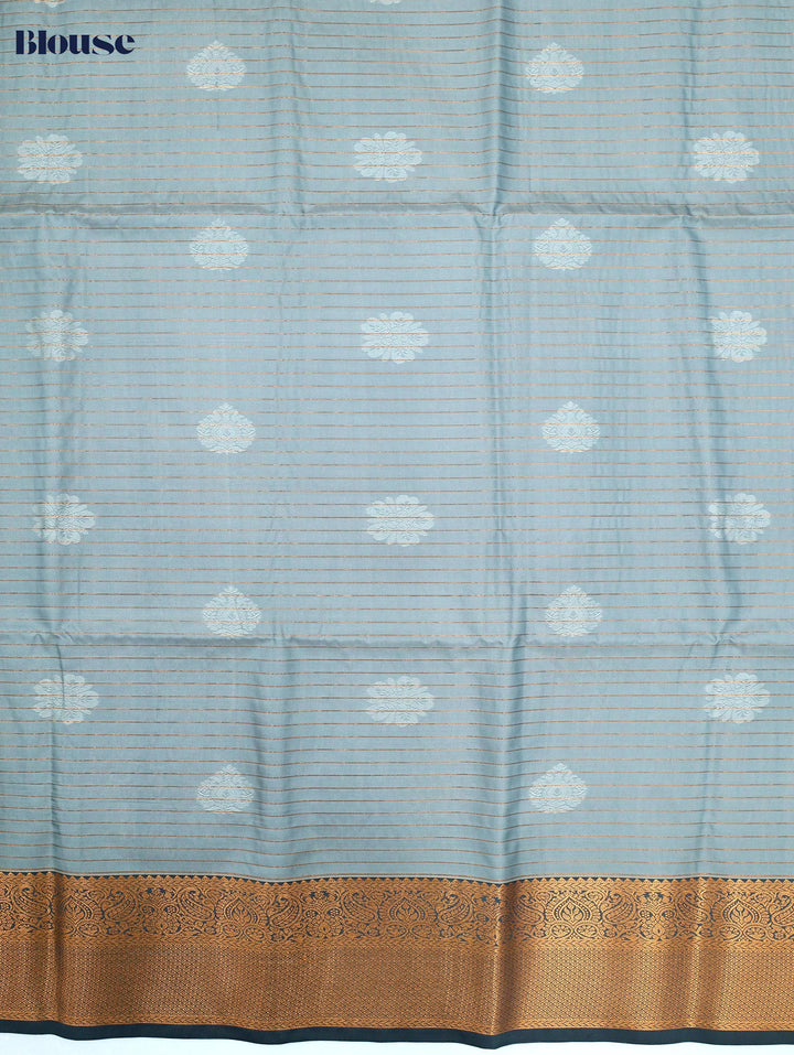 Mrinmayi- Rose Brown Art Silk Saree