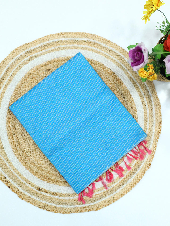 Megha - Sky Blue Art Silk Saree