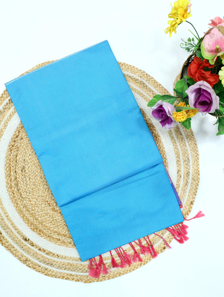 Megha - Sky Blue Art Silk Saree