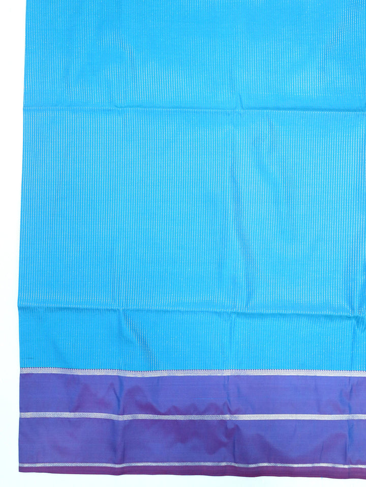 Megha - Sky Blue Art Silk Saree