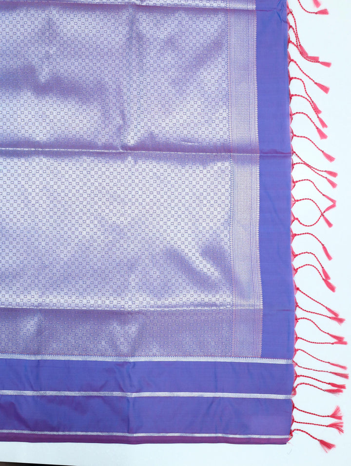Megha - Sky Blue Art Silk Saree