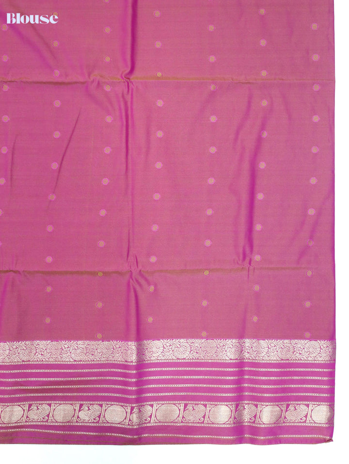 Vasundhara - Rani Pink Art Silk Saree