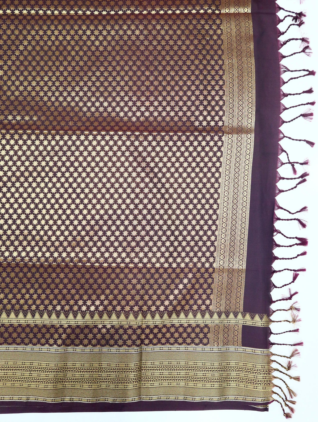 Devika - imperial Purple Art Silk Saree