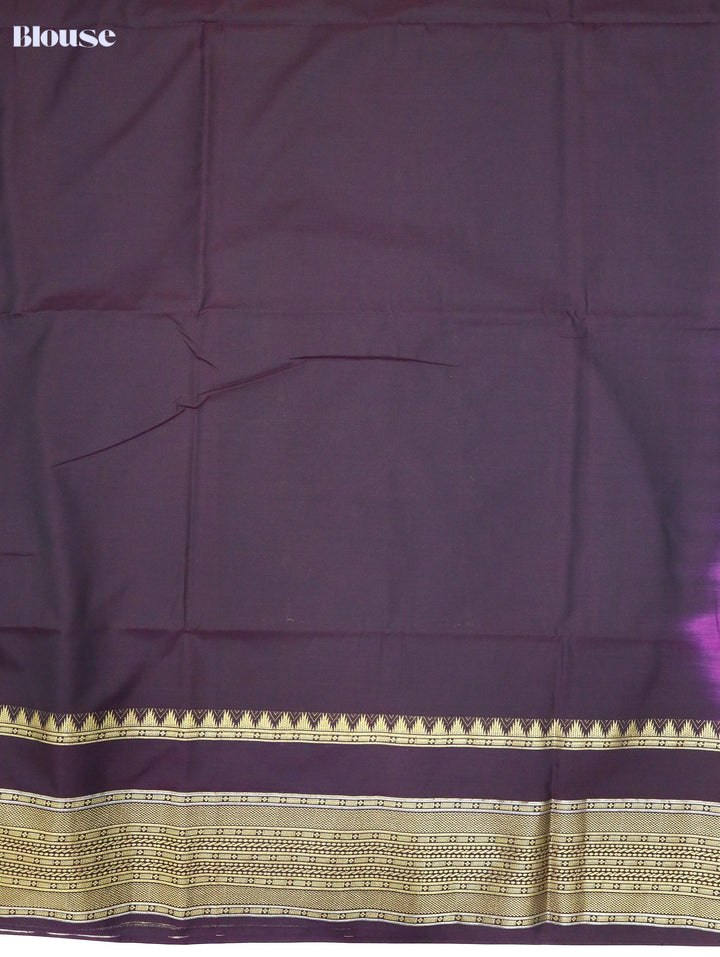 Devika - imperial Purple Art Silk Saree