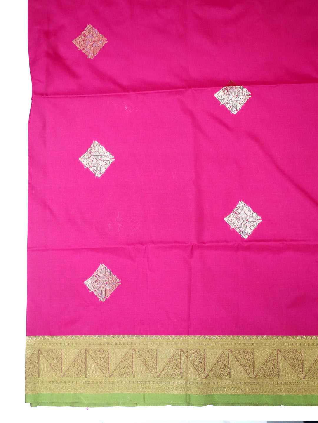 Madhuri - Magenta Rose Synthetic Saree