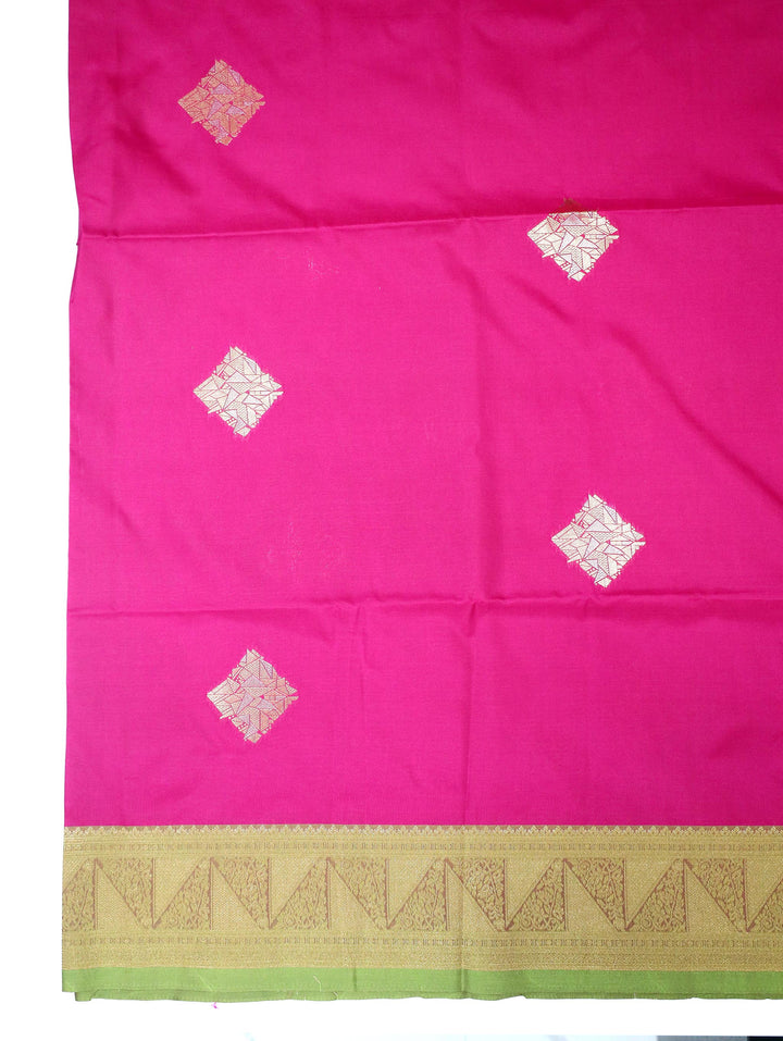 Madhuri - Magenta Rose Synthetic Saree