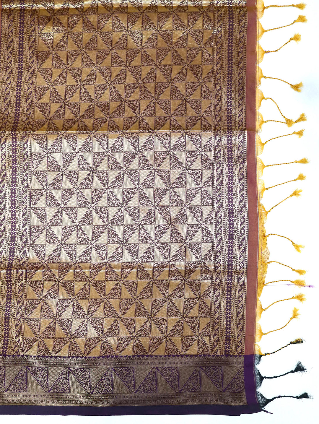 Dvi Varnika - Dusty Terracotta Synthetic Saree