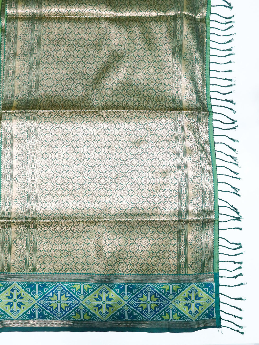 Nilaharita - Mint Green Synthetic Art Saree