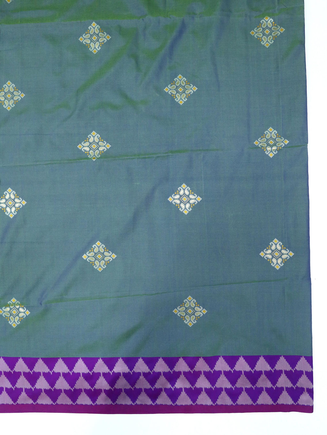 Citra - Teel green Synthetic Art Saree