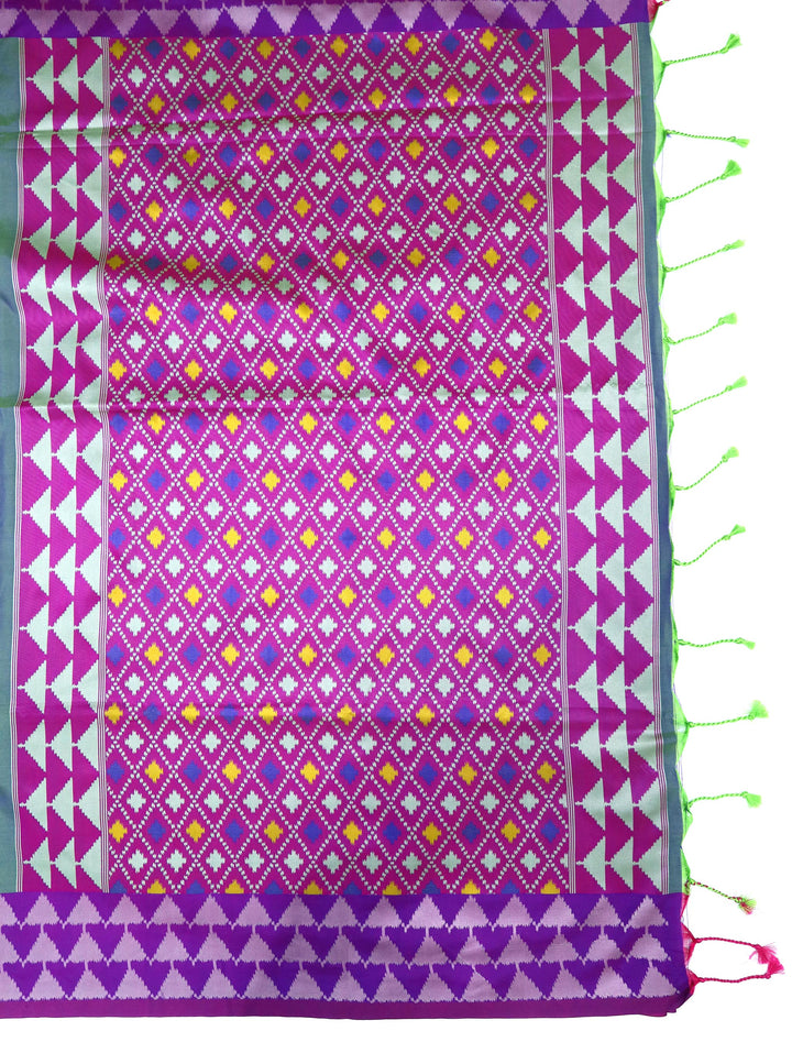 Citra - Teel green Synthetic Art Saree