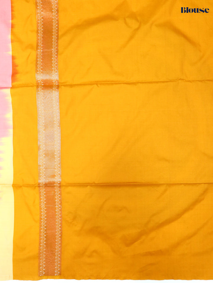 Vasantika -Coral Pink Tana Art Saree