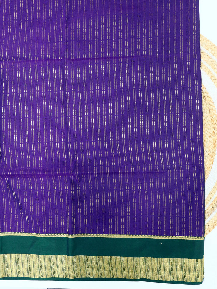 Anandhi — Royal Purple Tana Art Silk Saree