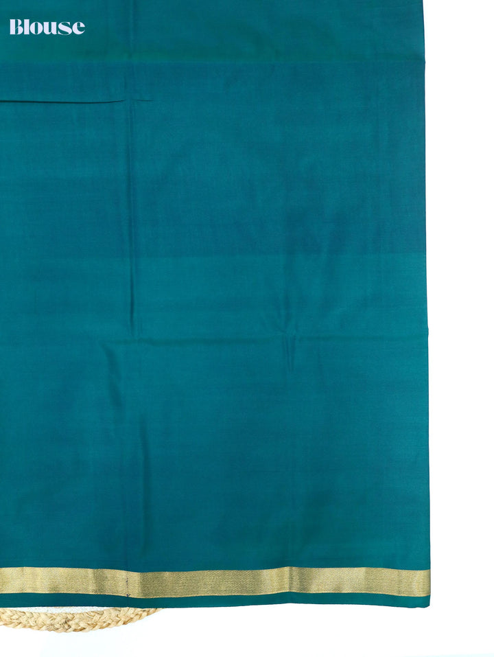 Kuyili — Royal Blue Tana Art Silk Saree