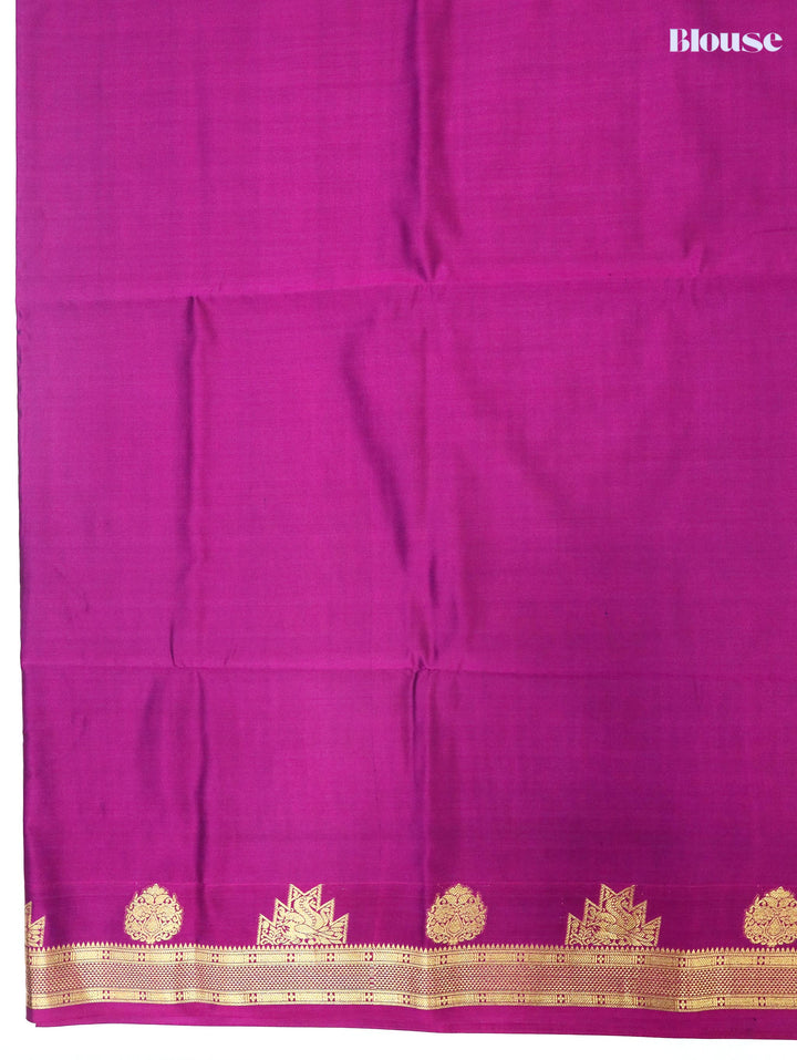 Kalaivani — Lime Green Tana Art Silk Saree