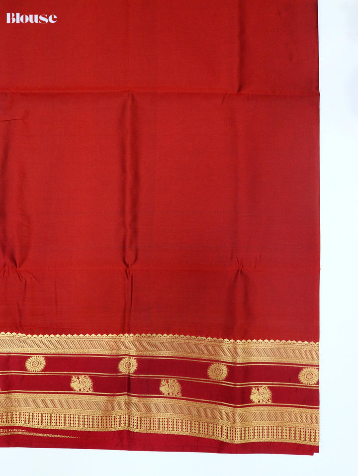 Ponmalar — Pastel Green Tana Art Silk Saree
