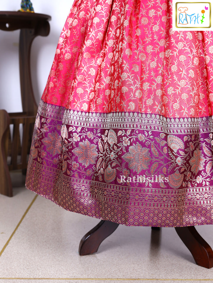 Karishma Top & Banarasi Pavadai Set