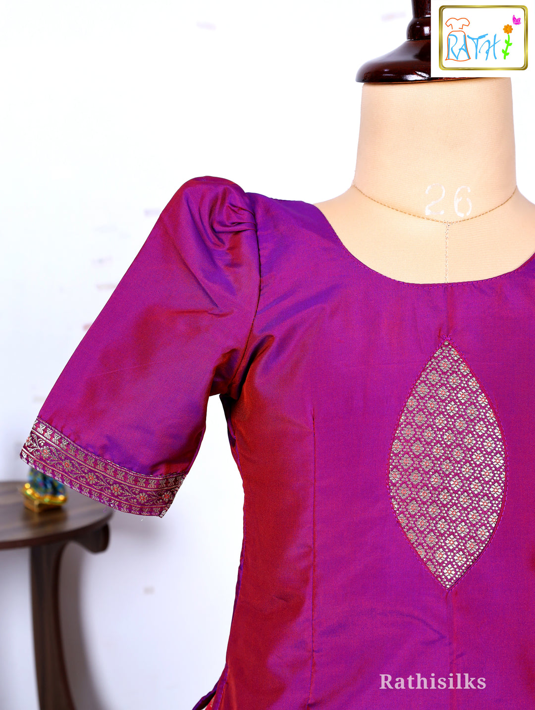 Karishma Top & Banarasi Pavadai Set