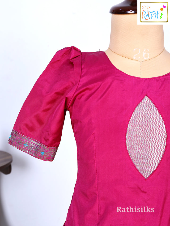 Karishma Top & Banarasi Pavadai Set