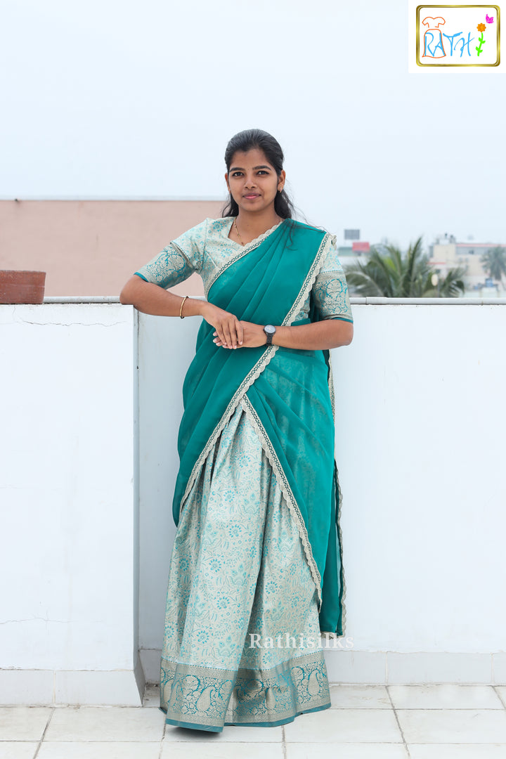 Art Silk Half Saree