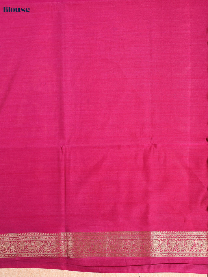 Kayal — Pastel Green Tana Art Silk Saree