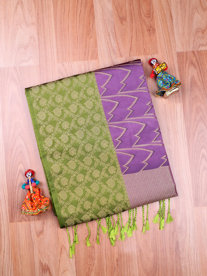 Amirtha — Lavender Tana Art Silk Saree