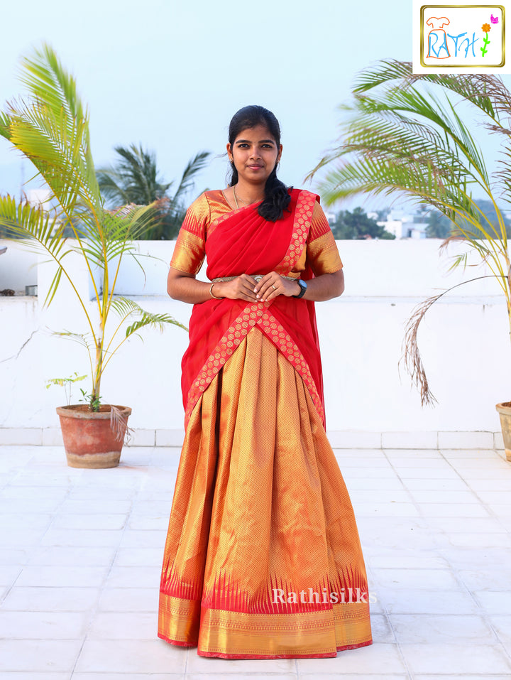 Art Silk Half Saree