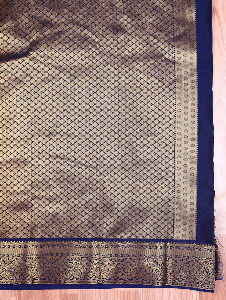 Durga — Red Tana Art Silk Saree
