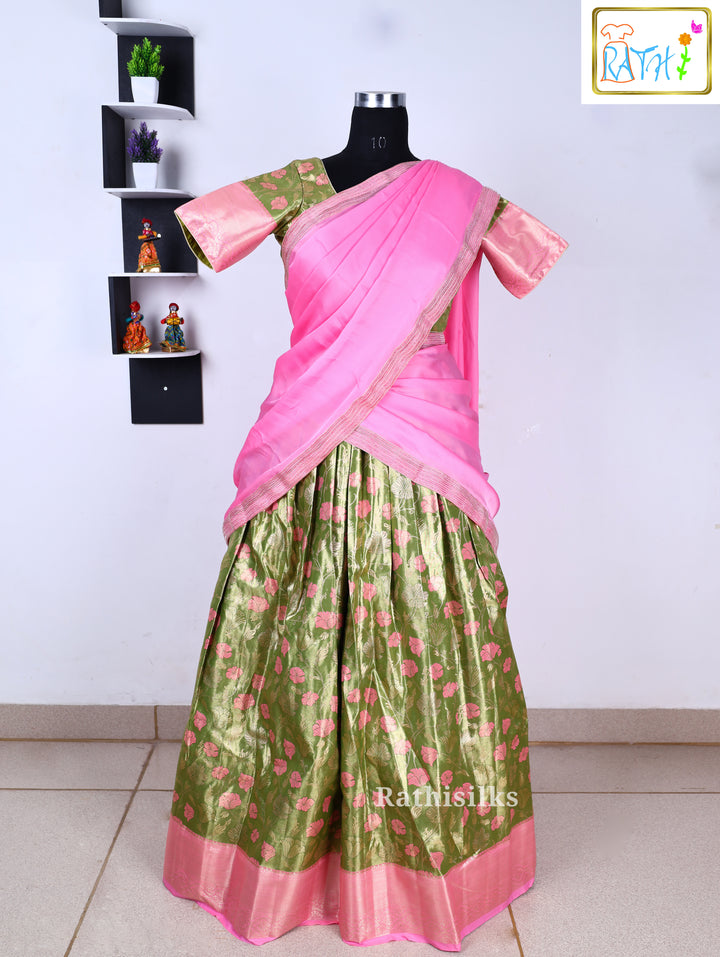 Art Silk Half Saree