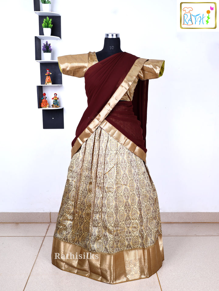 Art Silk Half Saree