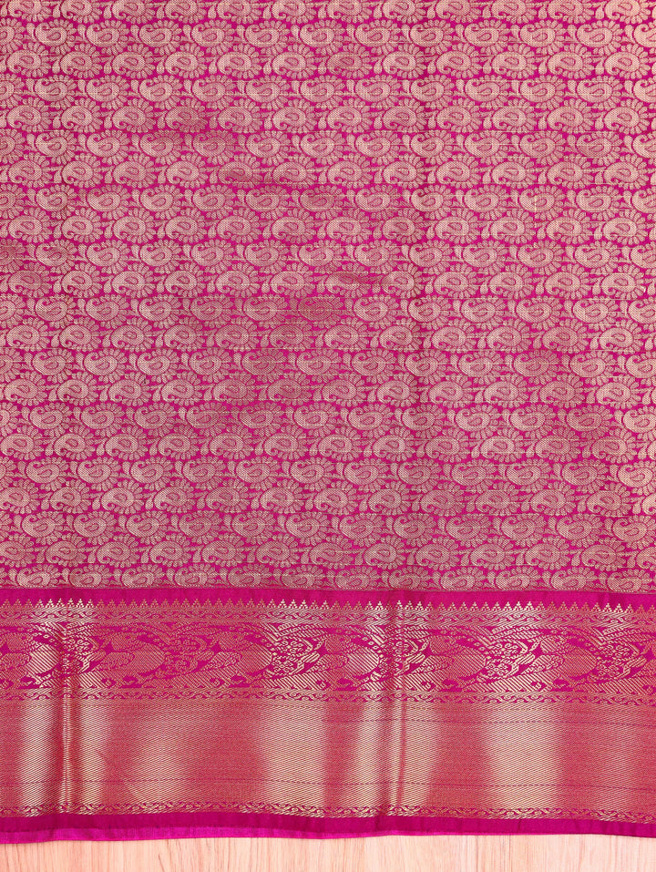 Kalpana — Light Green Tana Art Silk Saree