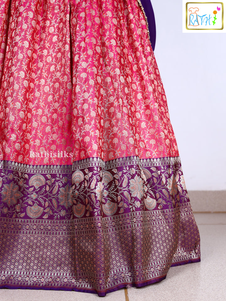 Art Silk Half Saree