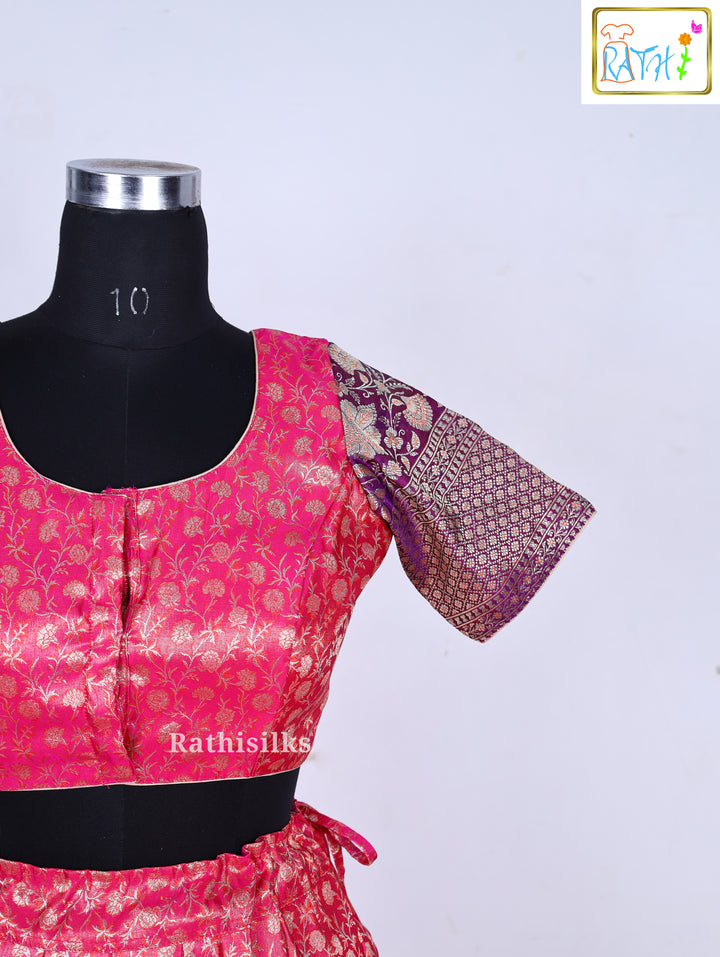 Art Silk Half Saree