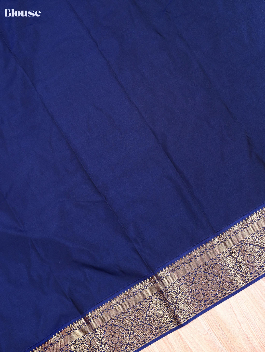 Geetha — Mustard Tana Art Silk Saree