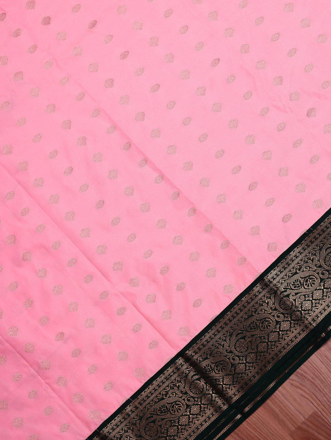 Anbu — Pink Tana Art Silk Saree
