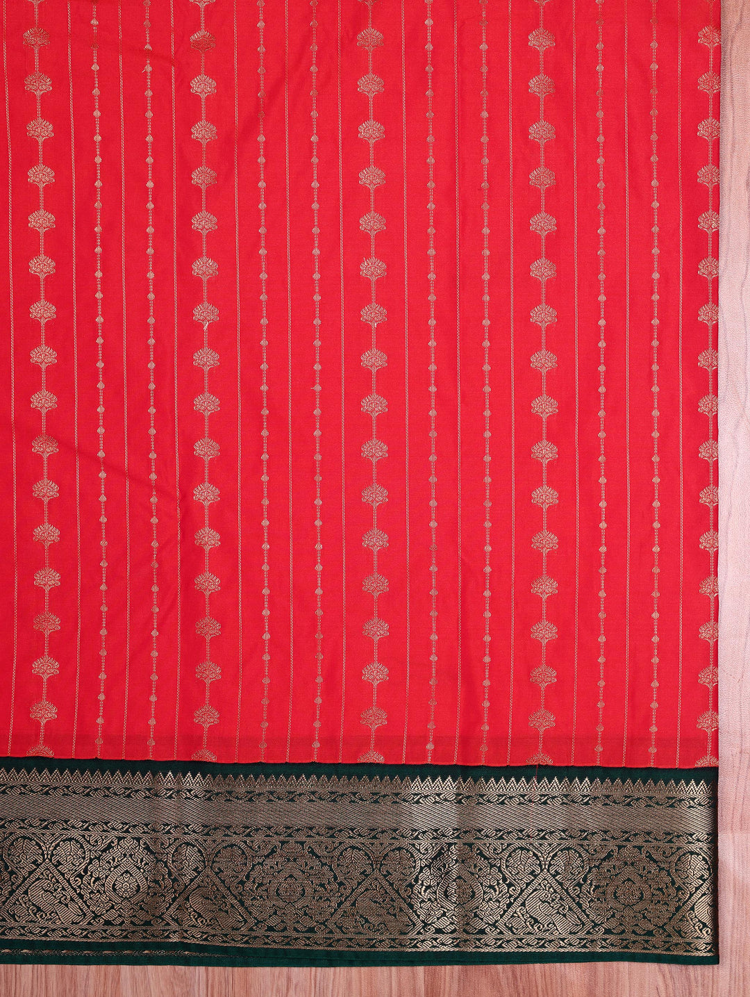 Kavitha — Orange Tana Art Silk Saree