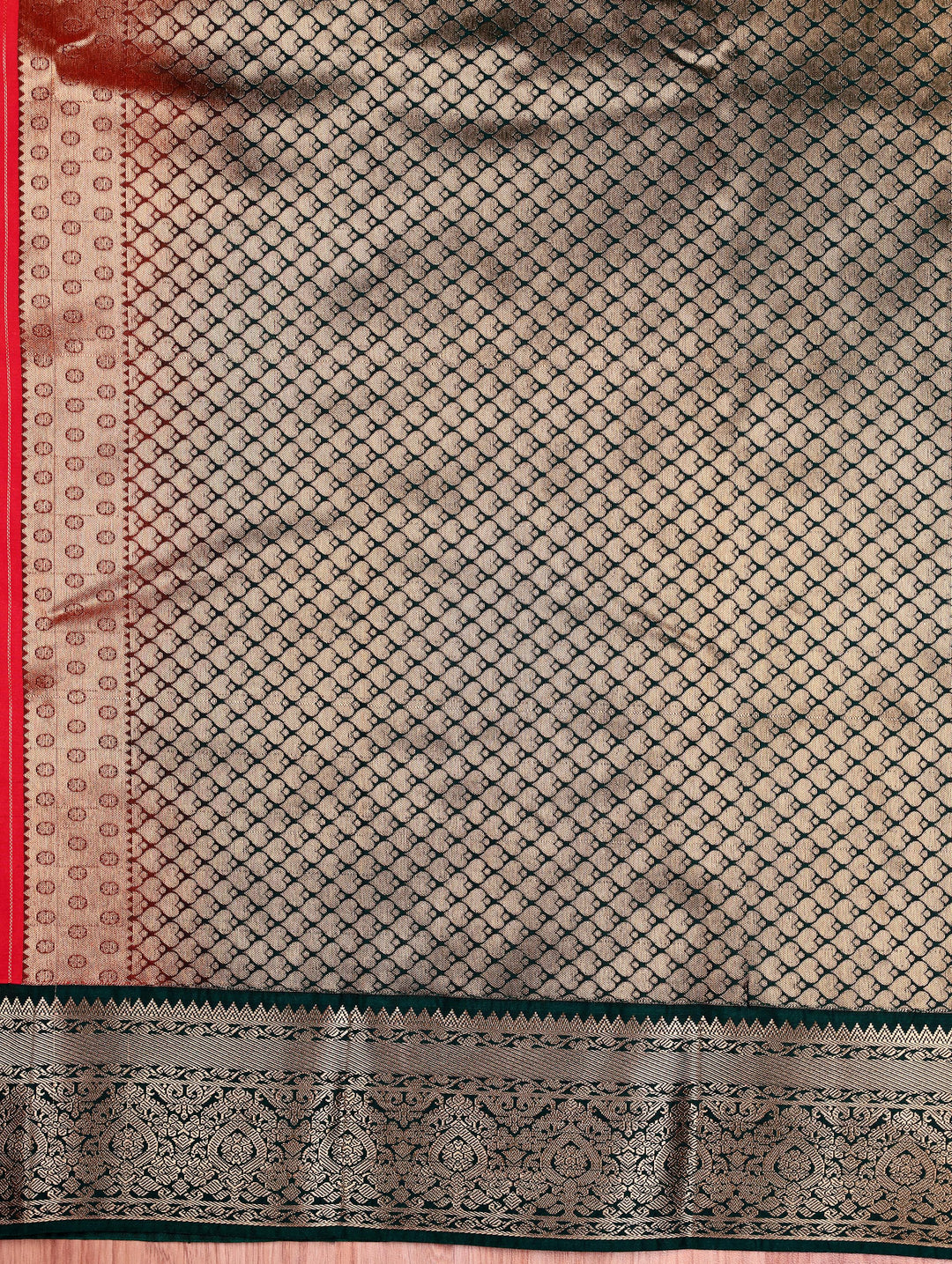 Kavitha — Orange Tana Art Silk Saree