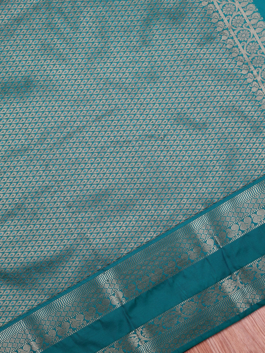 Bhanu — Yellow Tana Art Silk Saree