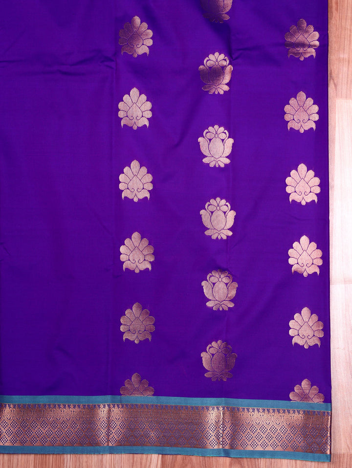 Shyamala — Purple Tana Art Silk Saree