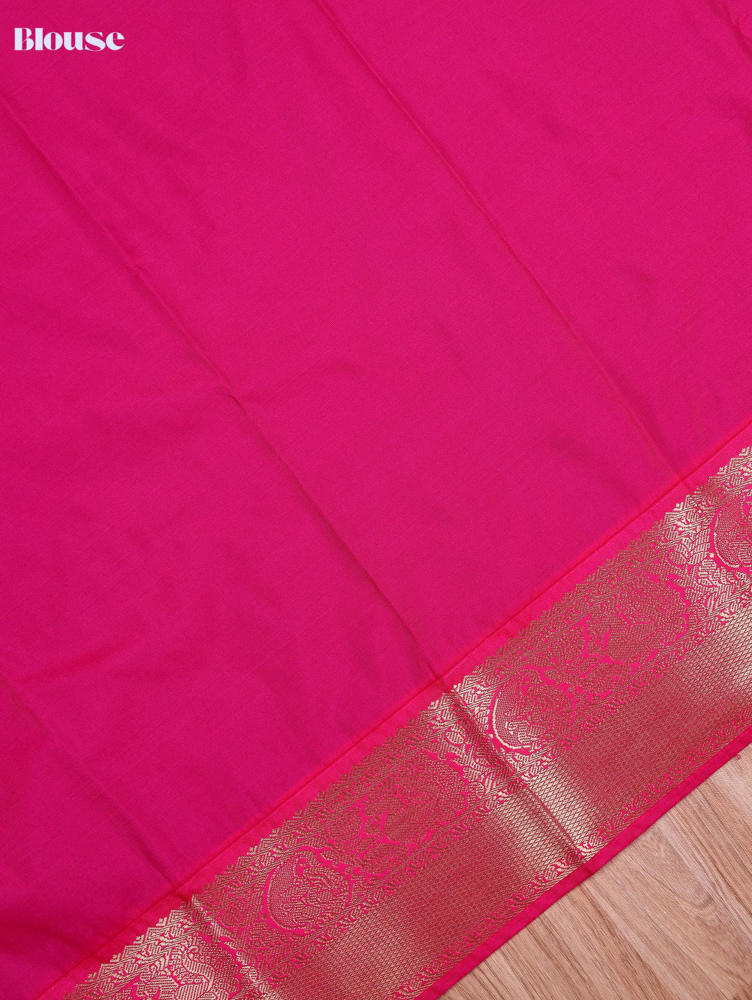 Vanaja — Blue Tana Art Silk Saree